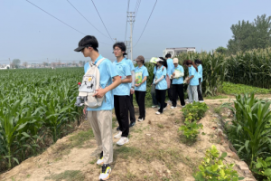 河南师范大学环境学院学子赴安阳县白壁镇开展实践调研活动